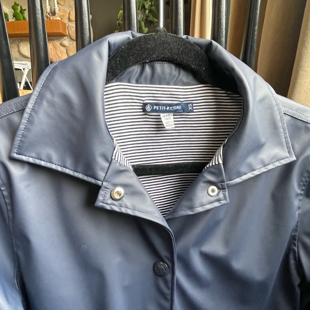 Petit Bateau Raincoat Women’s XS - Picture 3 of 3